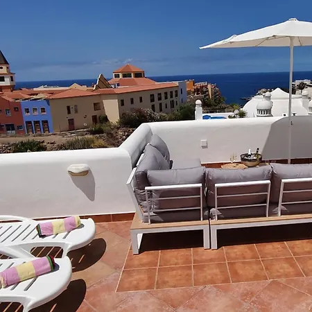 Familiar Con Gran Terraza Y Vistas Al Mar Playa Paraiso (Tenerife)
